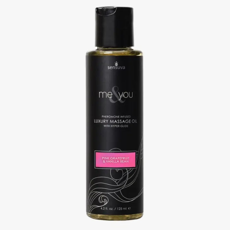 Me&You Pheromone Infused Massage Oil - Pink Grapefruit and Vanilla Bean