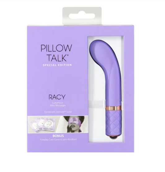 Pillow Talk RACY Luxurious Mini Massager Purple - Special Edition