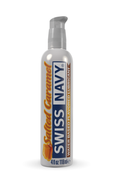 Swiss Navy Salted Caramel Flavoured Lubricant - 4oz