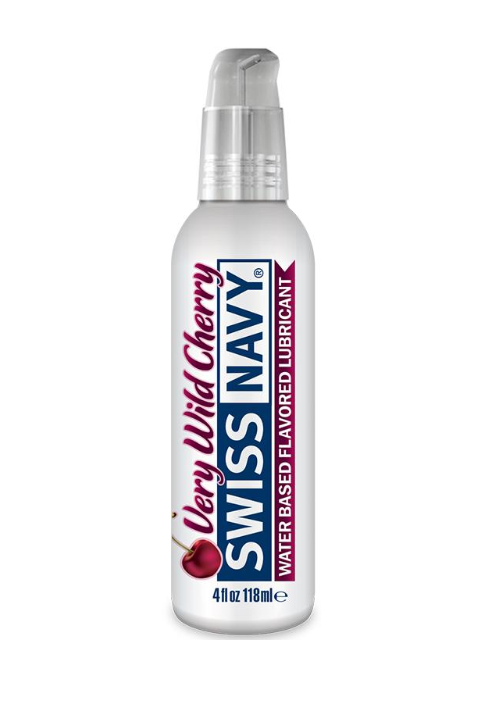 Very Wild Cherry Water Based Flavored Lubricant 4oz